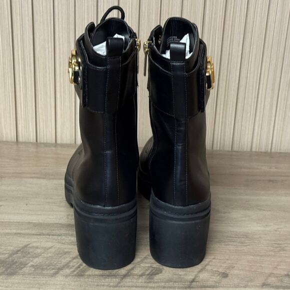 MICHAEL Michael Kors Rory Leather Combat Boot Women’s Size 8.5 - Picture 9 of 12
